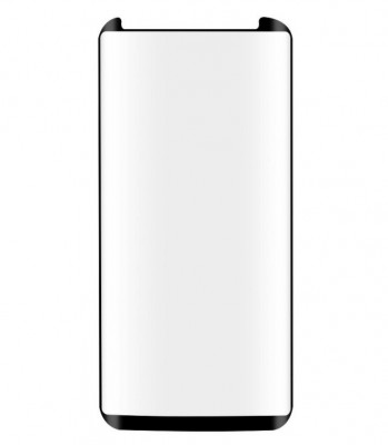 Folie plastic protectie ecran Full Cover margini curbate negre pentru Samsung Galaxy Note 8 (SM-N950) foto