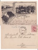 Pitesti - Arges - Litografie 1900