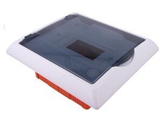 Carcasă modulare IP40 &icirc;n perete albă