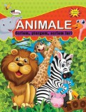 Scriem, ștergem, scriem iar! Animale (nou!) - Paperback - *** - Aramis
