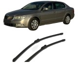Cumpara ieftin Set stergatoare auto SKODA SUPERB II Estate (3T5) 2009-2015, pentru parbriz auto, 2 bucati, Bosch Aerotwin