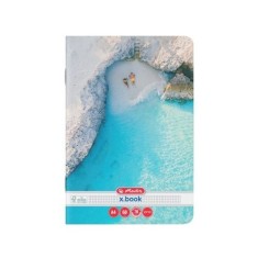 CAIET A4, 60 FILE, 70G/MP, HARTIE FSC, PATRATELE, COLTURI ROTUNJITE, MOTIV