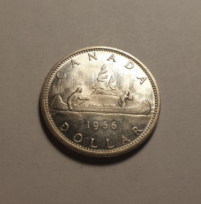 Canada 1 Dollar 1966 UNC foto