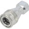 Conector rapid oțel zincat 230bar 106mm