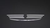 Ornamente Inox Grila Mercedes Vito W639 2004-2010, 7 Piese, Design Personalizat, Finisaj Lucios, Instalare Usoara