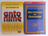DICTIONAR DE ANTONIME- O. VINTELER+ DICTIONAR DE OMONIME- GH. BULGAR; N. FELECAN