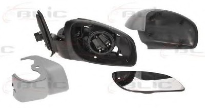 Oglinda exterioara OPEL VECTRA C (2002 - 2016) BLIC 5402-04-1121227P foto
