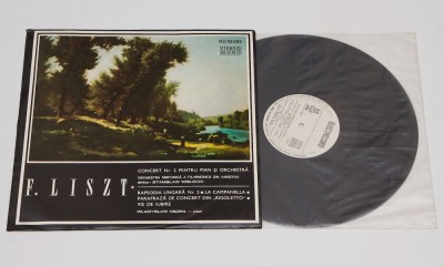 Franz Liszt - Concert nr 2 / Rapsodia Ungara - disc vinil, vinyl, LP NOU foto
