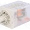 Releu electromagnetic, 230V AC, 20A, DPDT, serie R15, RELPOL - R15-2012-23-5230-WT
