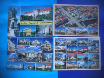 HOPCT LOT 2726 ORADEA -JUD BIHOR-4 CARTI POSTALE-NECIRCULATE foto