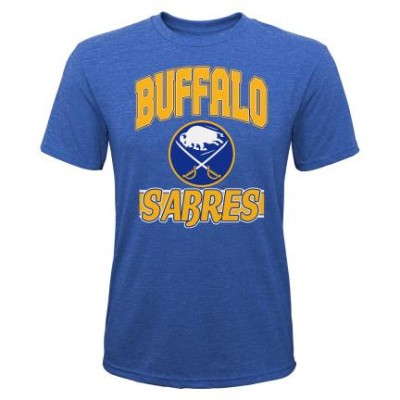 Buffalo Sabres tricou de copii All Time Great Triblend blue - Dětsk&amp;eacute; XL (14 - 16 let) foto