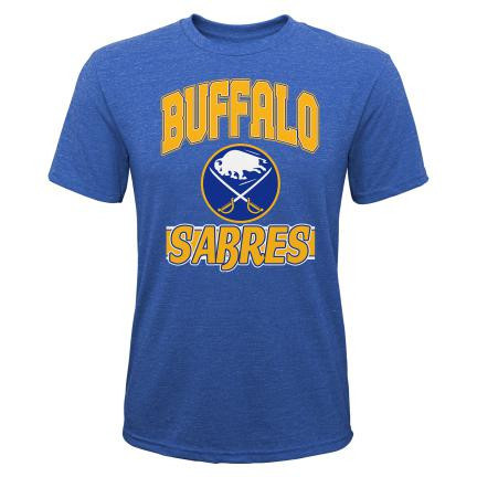 Buffalo Sabres tricou de copii All Time Great Triblend blue - Dětsk&eacute; XL (14 - 16 let)