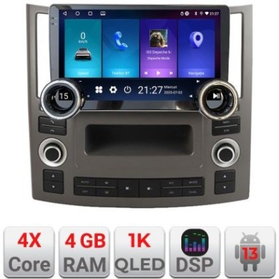 Navigatie Infiniti FX45 2007-2009 Edotec 4+64 10.5 inch Incell 1K android Wifi 5Ghz gps internet fx45-old CarStore Technology foto