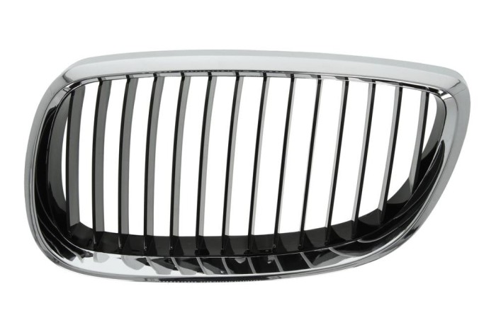 Grila radiator Bmw Seria 3 (E92/93) Coupe/Cabrio, 09.2006-03.2010, dreapta, crom/crom/negru, 51137157278, 204105-4