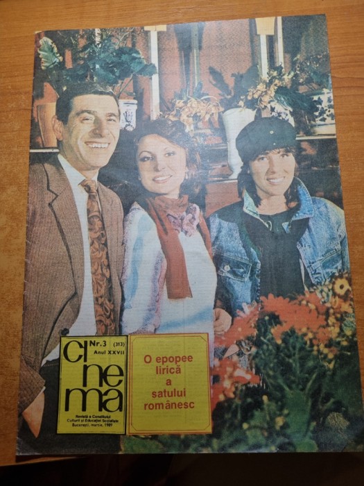 cinema martie 1989-interviu rodica muresan,art. geo saizescu