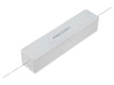 Rezistor bobinat ciment THT 22&Omega; 40W &plusmn;5% 19x19x89mm