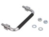 Manetă Oțel Cromat 43mm x 120mm x 10mm Fixare Șurub M8