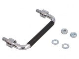 Manetă Oțel Cromat 43mm x 120mm x 10mm Fixare Șurub M8