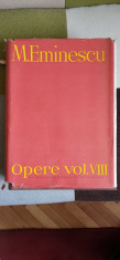 M. Eminescu - Opere vol. VIII foto