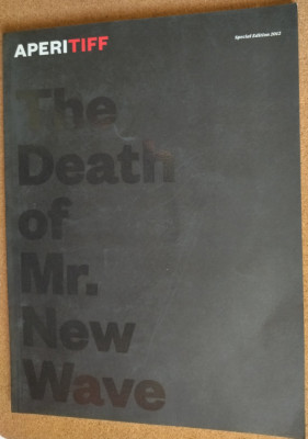 REVISTA APERITIFF/SPECIAL EDITION 2012:THE DEATH OF MR. NEW WAVE/LB ENG/FARA DVD foto