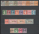 Algeria.1924 Marci postale Franta-supr. 18 buc. MA.300, Nestampilat