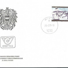 Austria Österreich 1978 WM Biathlon FDC K.101