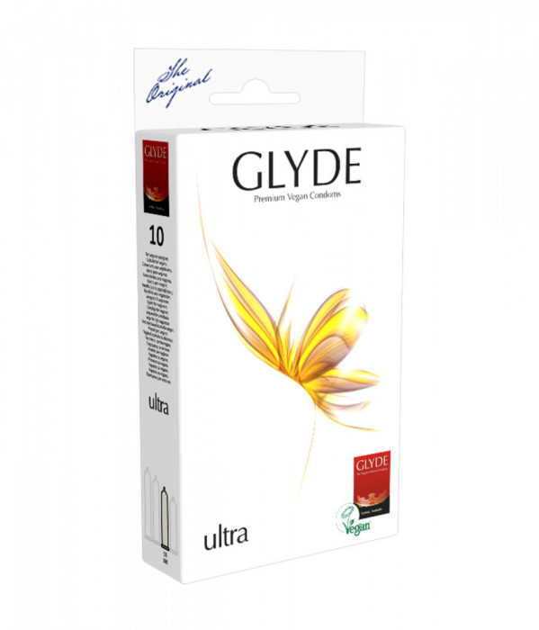 Set 10 Prezervative Glyde Ultra Vegan