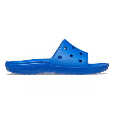 Papuci Classic Crocs Slide Iconic Crocs Comfort Albastru - Blue Bolt foto