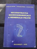 RECONSTRUCTIA MICROCHIRURGICALA A MEMBRULUI PELVIN - NICOLAE ANTOHI