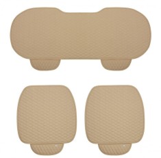 Huse de protectie MOTOR10 LXR-N pentru scaunele auto, set 3 piese, Crem