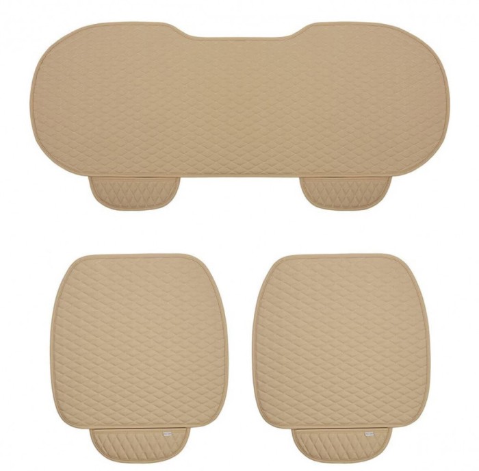 Huse de protectie MOTOR10 LXR-N pentru scaunele auto, set 3 piese, Crem