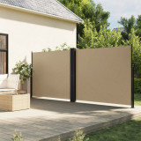 Copertina laterala retractabila, bej, 180x1200 cm GartenMobel Dekor, vidaXL