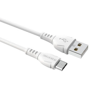 Cablu Date USB Microusb 2.4A 1m Borofone BX51 foto