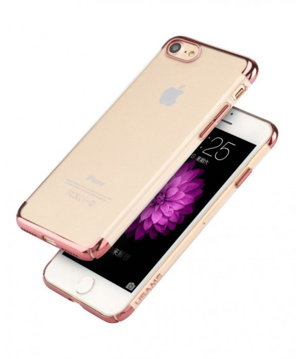 Husa Usams Kingsir Series Apple Iphone 7 Plus, Iphone 8 Plus Rose Gold