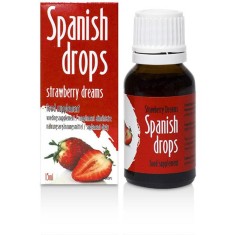 Spanish Drops Strawberry - Picături Afrodiziace, 15 ml