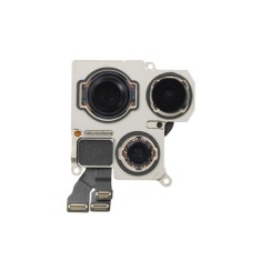 Camera pentru spate iphone 15 pro, 48mp + 12mp + 12mp, oem, black foto