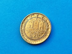 20 Lire 1977 San Marino-AUNC-RAR-in realitate arata bine!