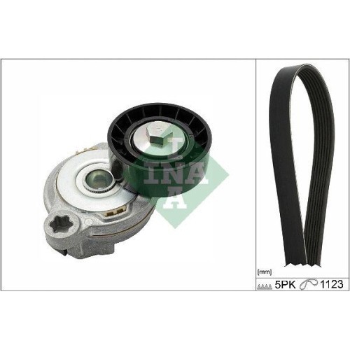 Set curea transmisie Volvo S60 2 (134) 04.10-12.19, S60 2 Cross Country (134) 03.15-12.18, S80 2 (124) 03.06-12.16, V60 I (155) 07.10-12.18, V60 I Bo