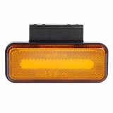Lampa gabarit LED dreptunghiulara 124x49mm 10/30V - Galben