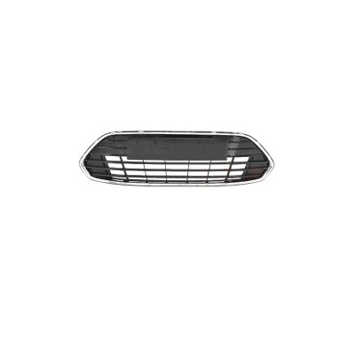 Grila bara fata Ford Mondeo, 03.2010-02.2015, 1724261, 32D12710 insertie crom/negru foto