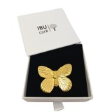 Inel placat cu aur - Butterfly