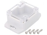 Carcasă Universală cu Lame de Fixare 58mm x 64mm x 35mm