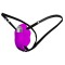 Bikini cu Vibratii Love Rider, 10 Moduri Vibratii, Silicon, Mov