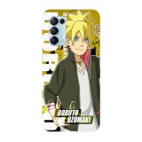 Husa compatibila cu Oppo A54 5G model Uzumaki Boruto, Silicon, TPU, Viceversa, Transparent, Carcasa