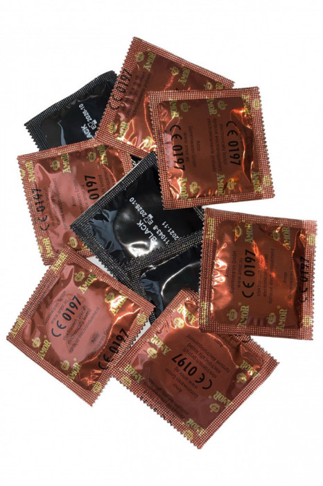 Prezervative Amor Negru, 25 buc