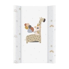 Saltea de infasat, Ceba Baby, Confort, 50x70 cm, Atasabila la patut, Fara BPA, 0 luni+, Giraffe foto