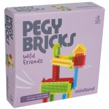 Joc educativ de constructii de la 2 ani, Animale salbatice