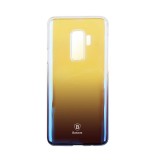 Husa baseus cameleon, samsung galaxy s9 plus, transparent dark blue tip ccc (color change case)