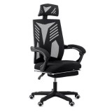 SCAUN DE BIROU PENTRU GAMING DIN MESH OFF 427 NEGRU