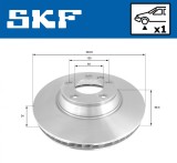 SKF VKBD 80284 V1 Disc frana